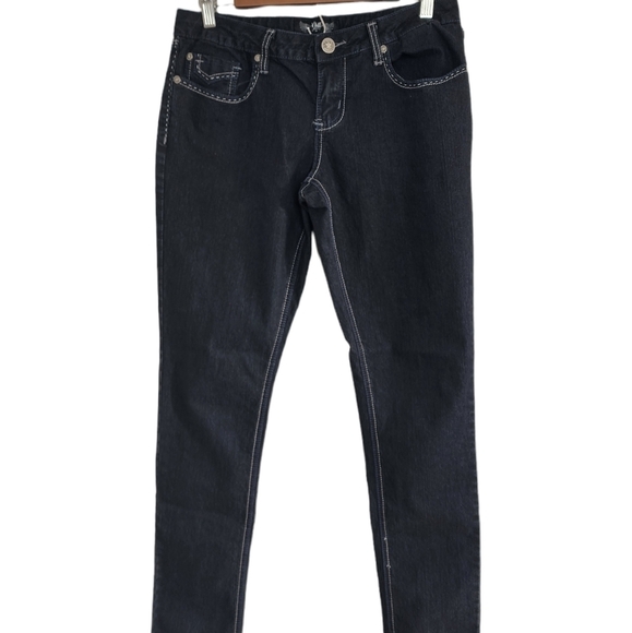 YMI Denim - Y.MI Midrise Straight Leg  Black Women's Jeans Size 9